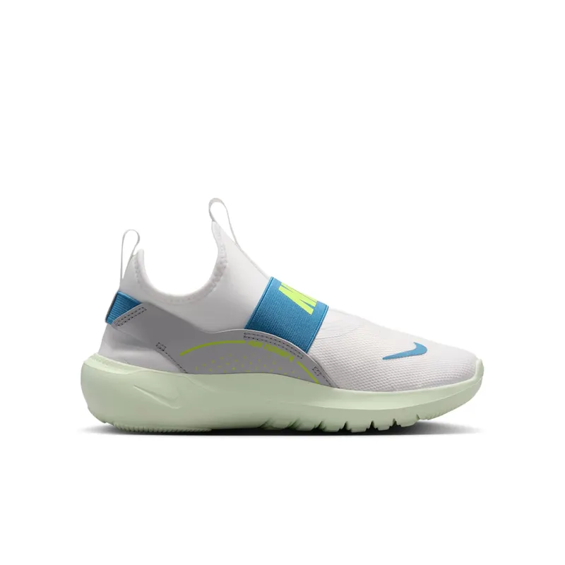 Nike Flex Runner 4 White Grey Volt Tint Dutch Blue (IF2893-103)