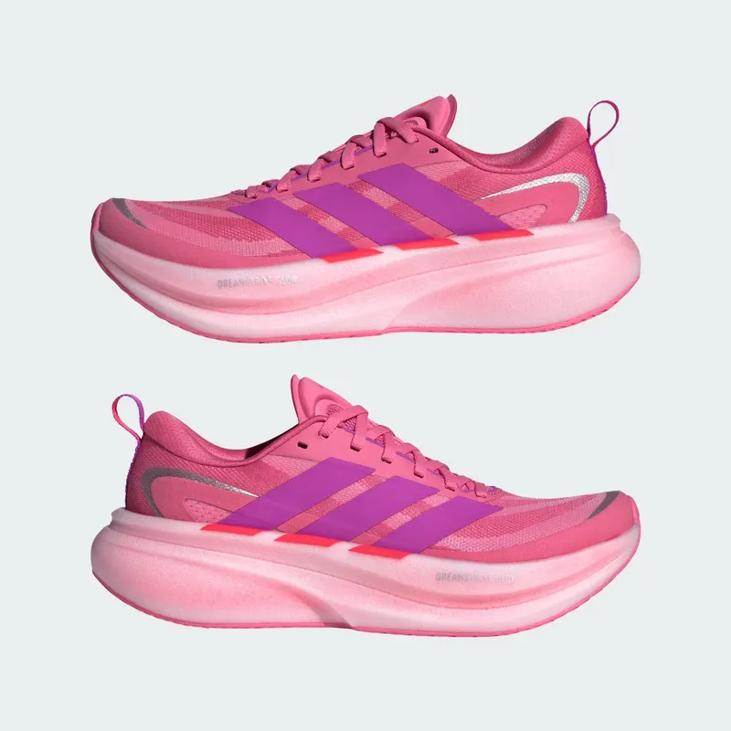 Adidas SUPERNOVA GLIDE W RUNNING SHOES Pink Fusion / Purple Burst / Lucid Red (KJ8666)