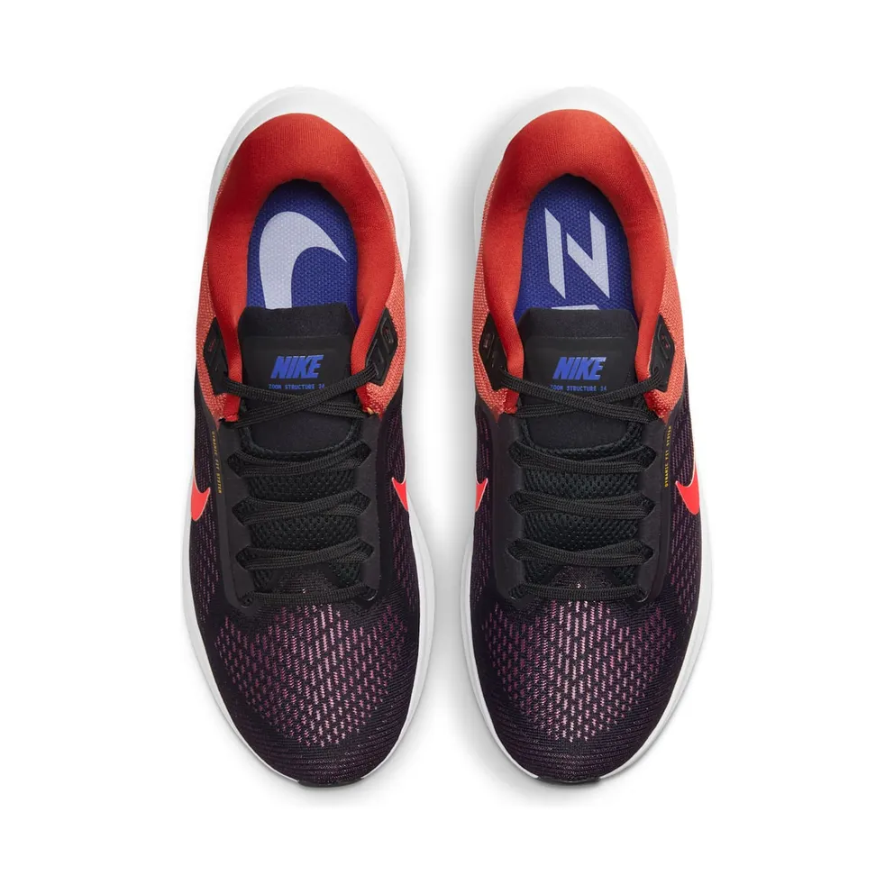 Nike Air Zoom Structure 24 Road Running Black (DA8535-006)