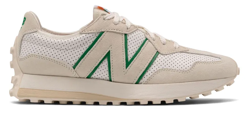 New Balance 327 Casablanca Green Logo Grey/White-Green (MS327CBA)