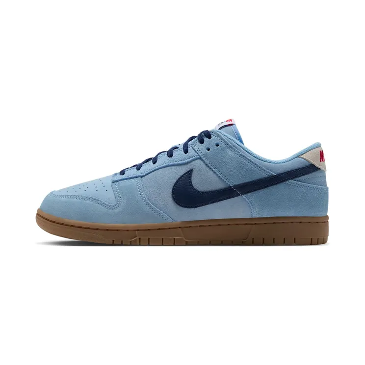 Nike Dunk Low – “Soft Blue / Summit White / University Red / Midnight Navy” (IV6349-401)