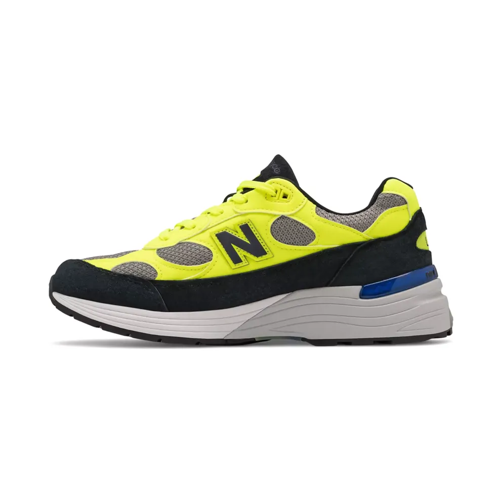 New Balance 992 Neon Yellow Black Neon Yellow/Black-Grey (M992AF)