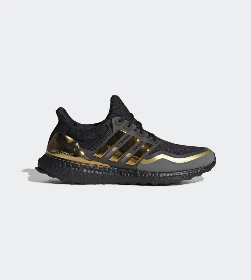Adidas UltraBoost ‘Metallic Gold’ Core Black/Gold Metallic/Grey (EG8102)