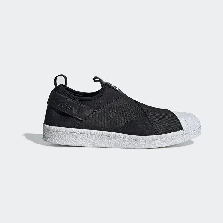 Adidas Superstar Slip on Black White (S81337)