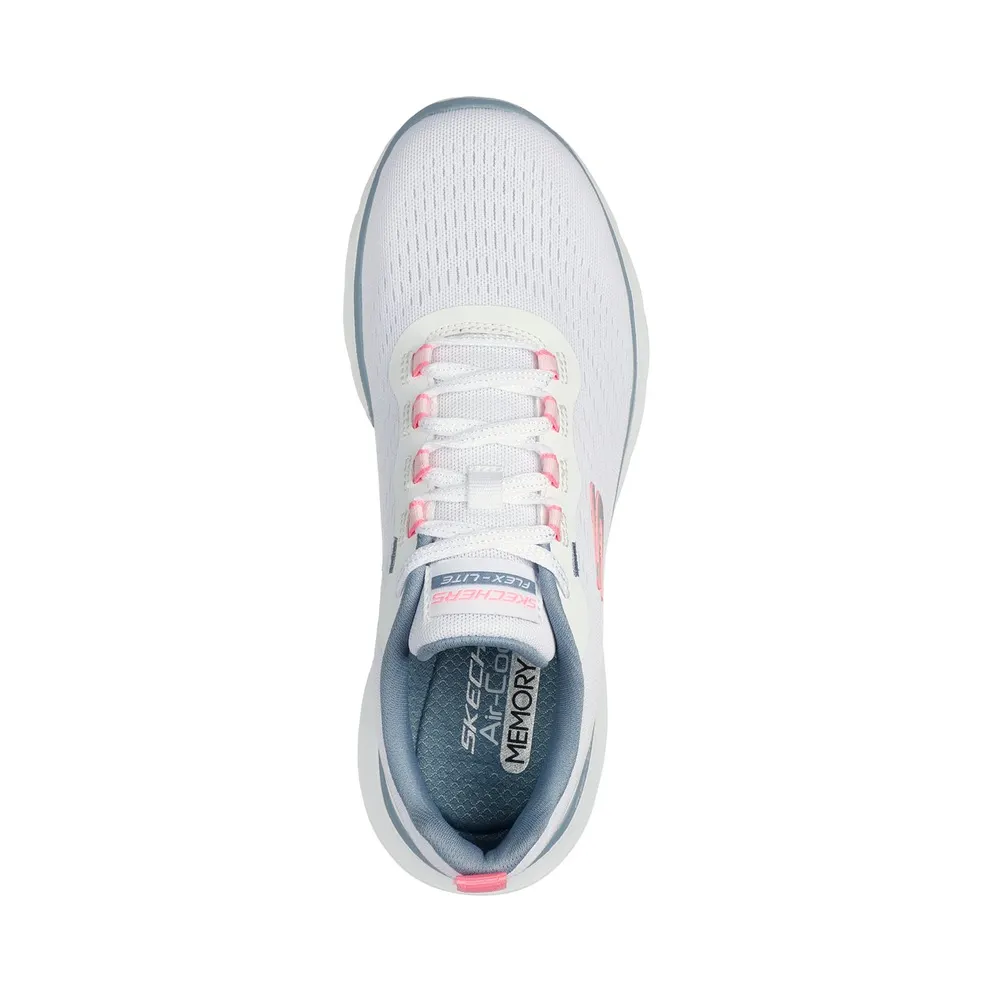 Skechers Flex Appeal 5.0 – New Path Sneaker White/Pink/Blue