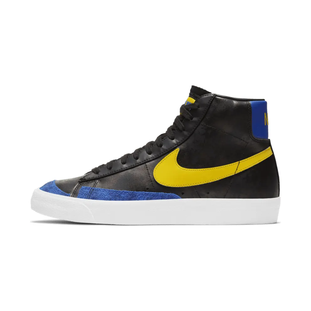 Nike Blazer Mid Peace, Love & Basketball Black/Speed Yellow-Game Royal-White (DC1414-001)