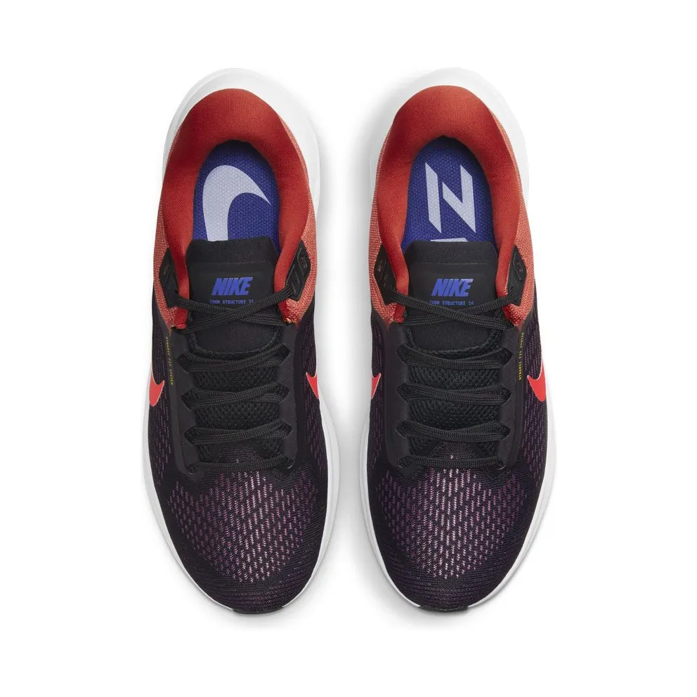 Nike Air Zoom Structure 24 Road Running Black (DA8535-006)