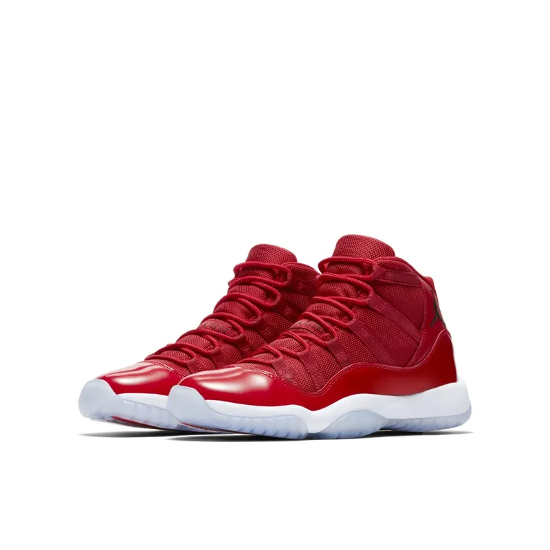 Jordan 11 Retro Win Like 96 (GS) Gym Red/Black-White (378038-623)