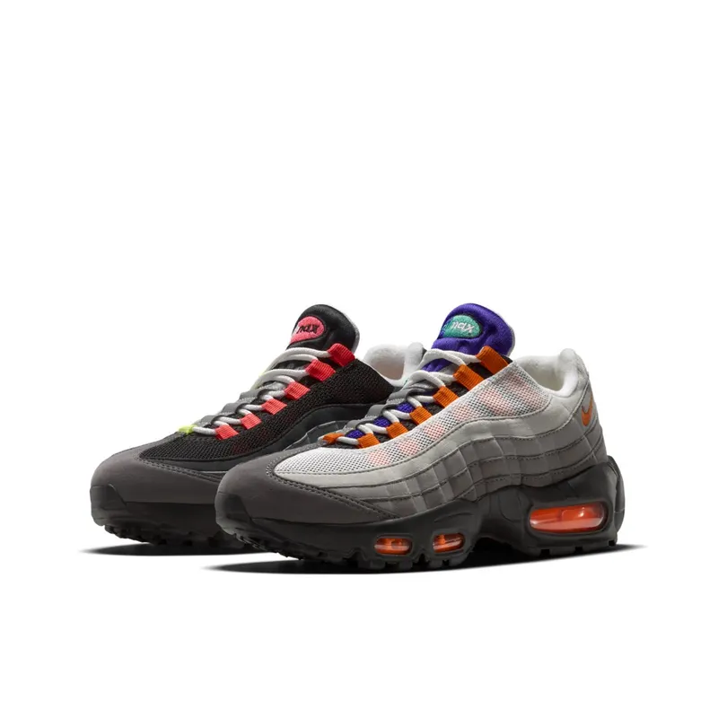 Nike Air Max 95 What the Air Max (GS) Black/Volt-Safety Orange (810375-078)