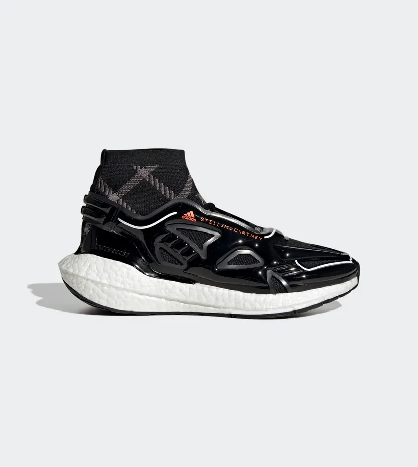 adidas adidas by Stella McCartney Ultraboost 22 Elevated Core Black / Grey Four / App Signal Orange F20 (HQ6187)