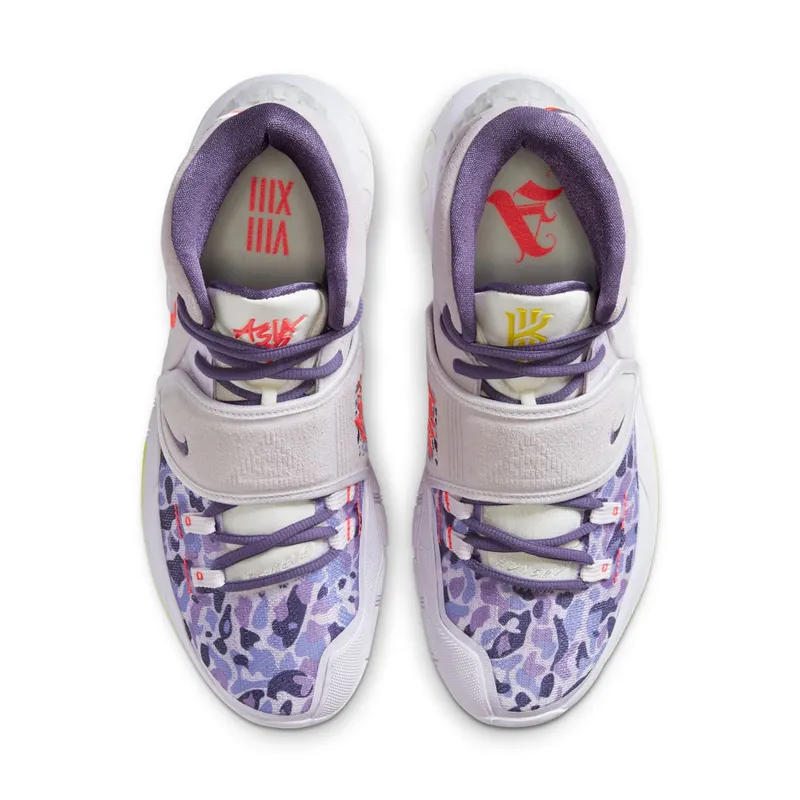 Nike Kyrie 6 Asia Grey Grey/Court Purple-Bright Crimson (CD5031-500)
