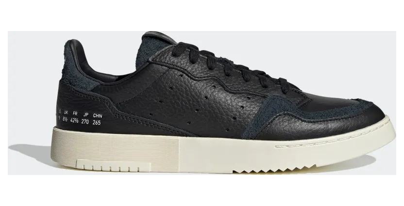 adidas Supercourt Schuh Core Black / Core Black / Off White (FY0072)