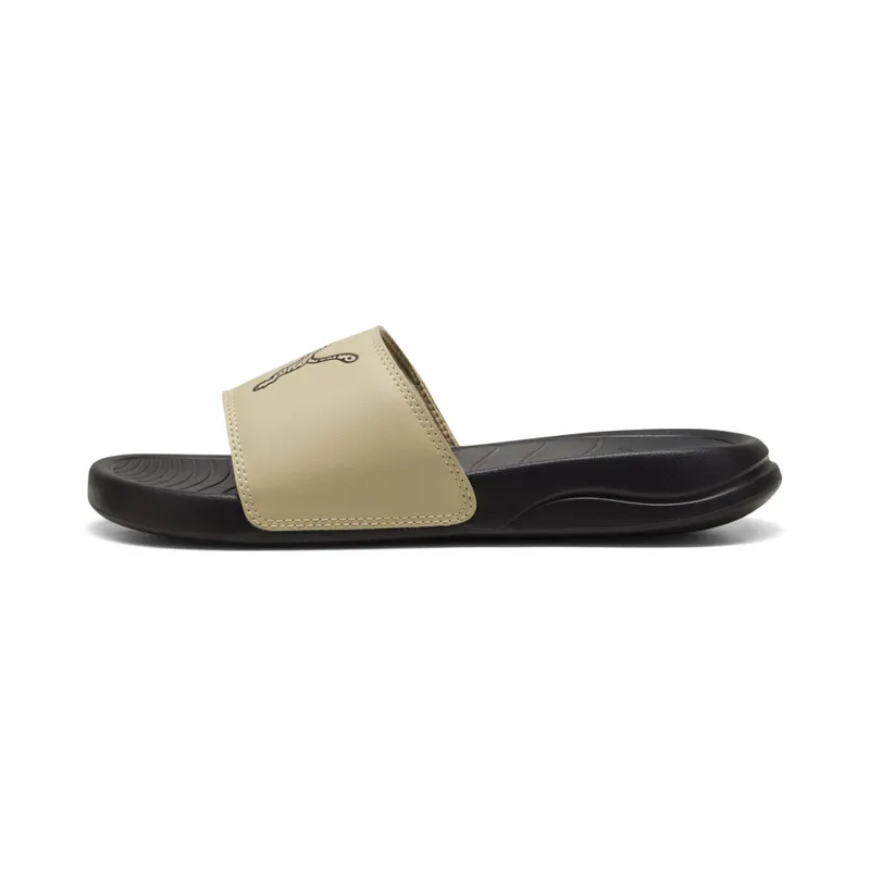 Puma Popcat 20 Topcat Slides “Toasted Almond / Puma Black” (404855_01)