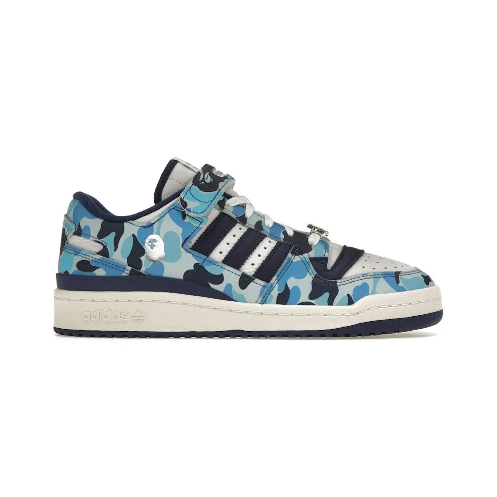adidas Forum 84 Low Bape 30th Anniversary Blue Camo (ID4772)