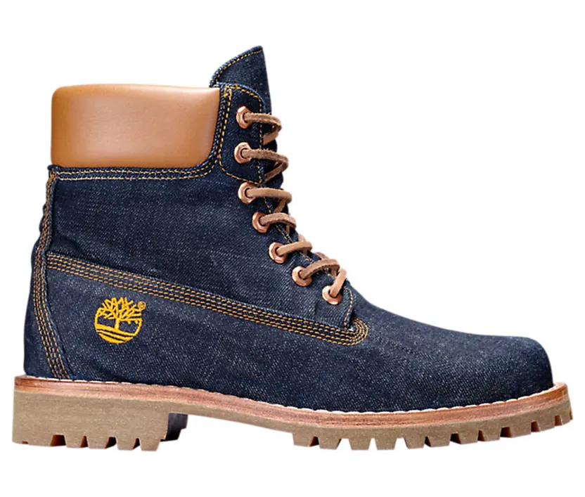 Timberland 6″ White Oak Denim