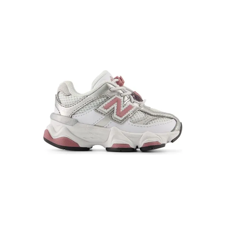 New Balance 9060 Bungee Lace TD “White Rosewood Silver” (I90606HV)