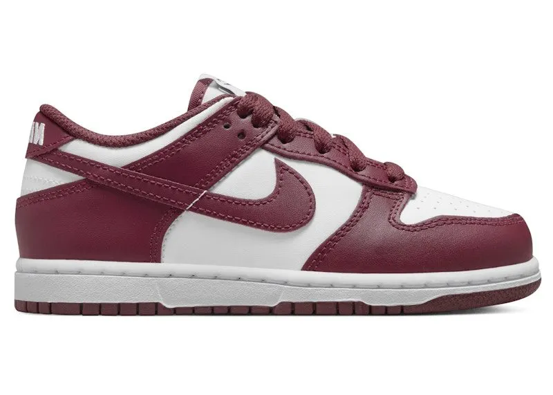 Nike Dunk Low White Gym Red Redwood (FB9108-115)