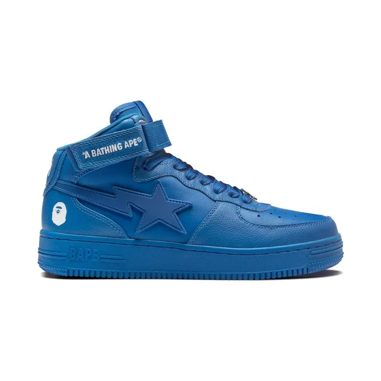 A Bathing Ape Bape Sta Mid Blue (001FWH701003-BLU)