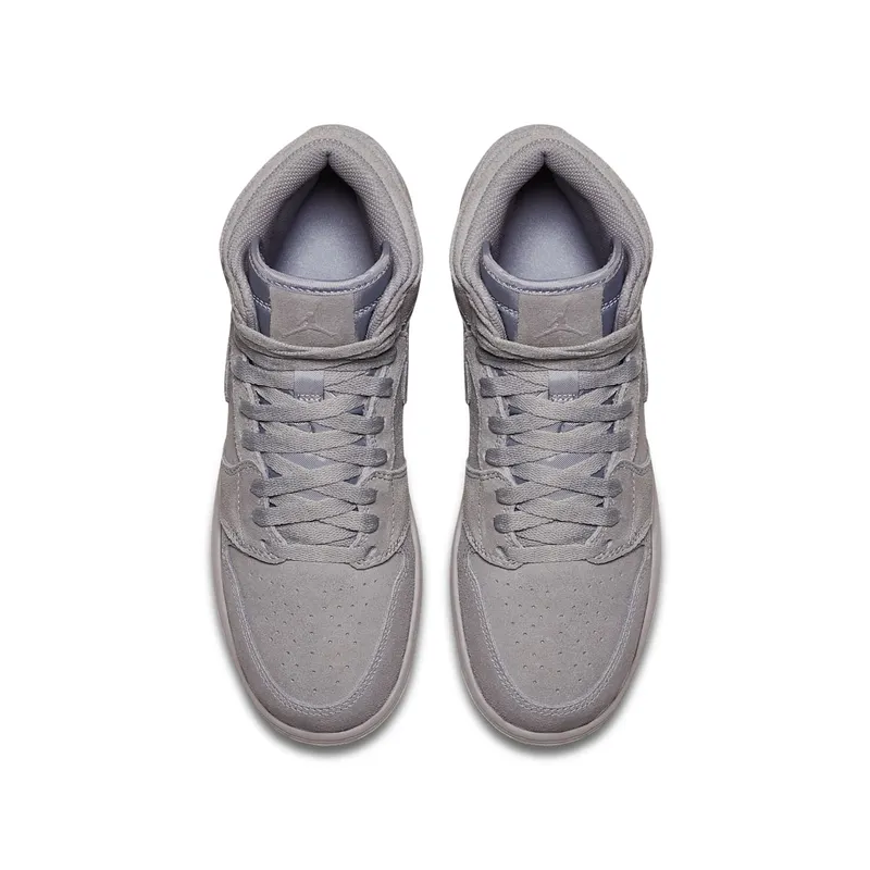 Jordan 1 Retro High Grey Suede (GS) Wolf Grey/Wolf Grey (705300-031)
