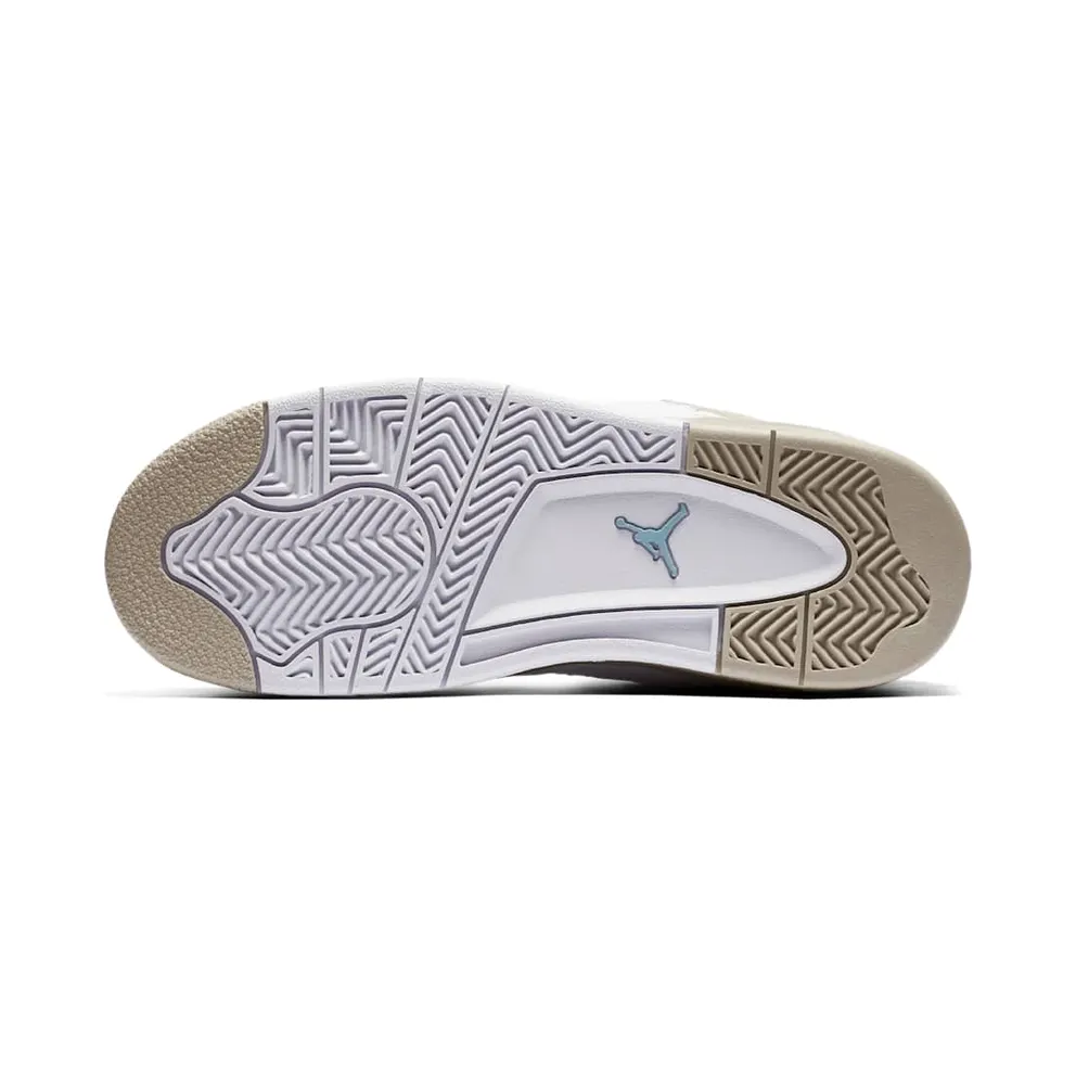 Jordan 4 Retro Sand 2017 (PS) White/Boarder Blue-Light Sand (487725-118)