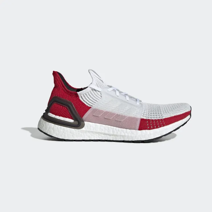 Adidas UltraBoost 19 ‘White Scarlet’ Footwear White/Footwear White/Core Black (EF1341)