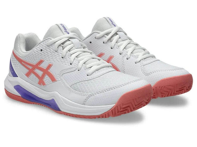 ASICS GEL-DEDICATE 8 PADEL “White / Guava” (1042A241-105)