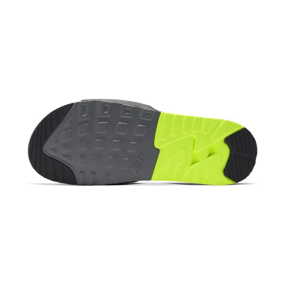 Nike Air Max 90 Slide Smoke Grey Volt Black Smoke Grey/Volt-Black-Smoke Grey (BQ4635-001)