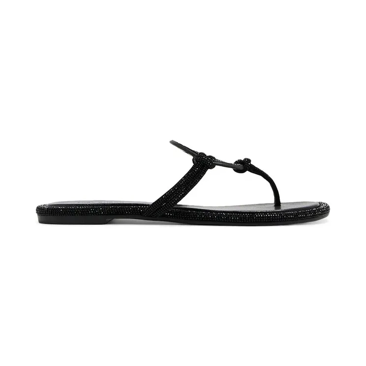 Tory Burch Miller Knotted Pave Perfect Black (152177-001)