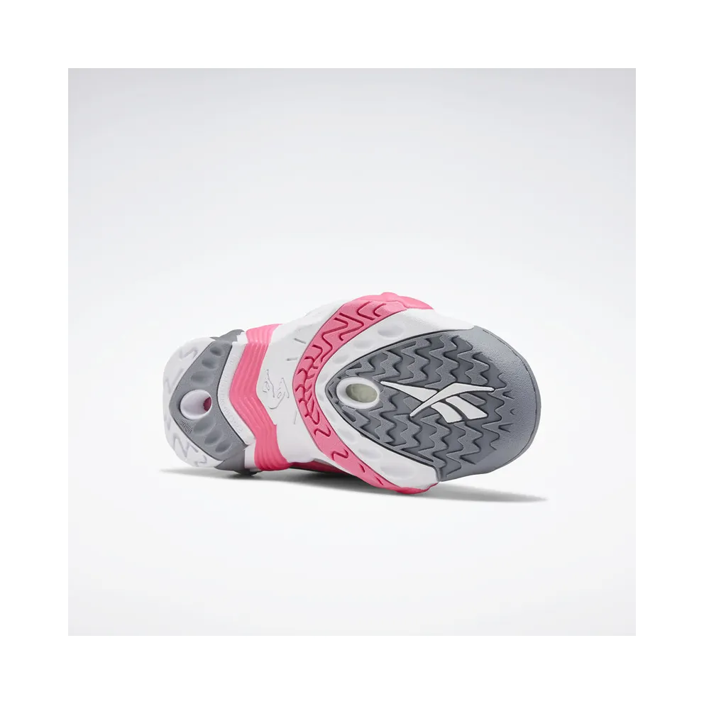 Reebok Shaqnosis Solar Pink White/Solar Pink-Skull Grey (Other Brands Reebok)