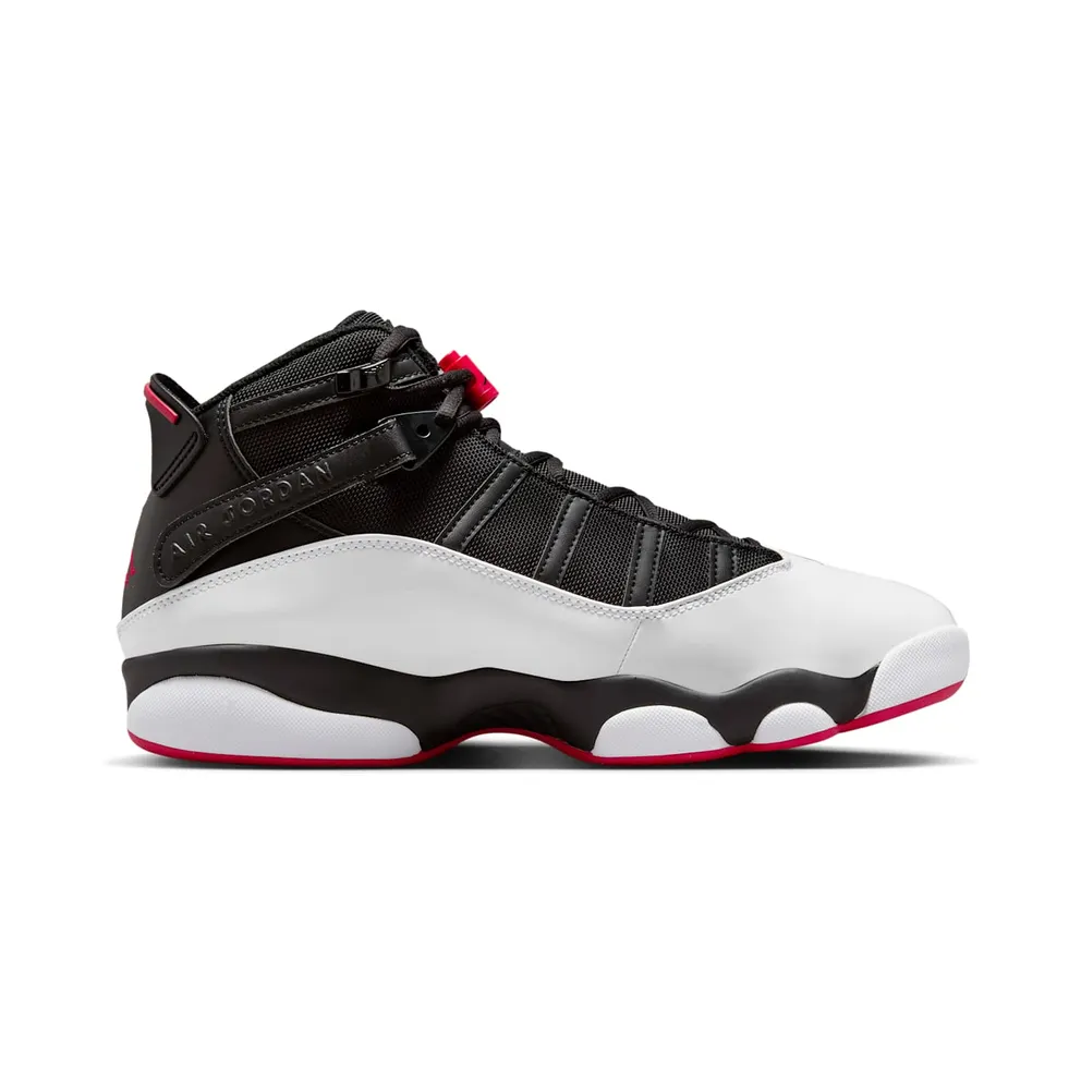 Jordan 6 Rings Black White Varsity Red (322992-067)