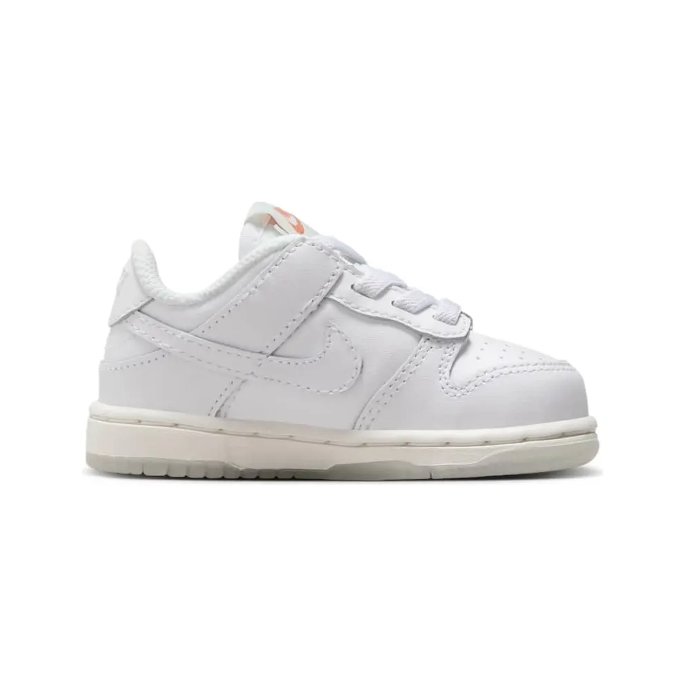 Nike Dunk Low SE Rainbow Lace Swoosh White (FQ1924-100)