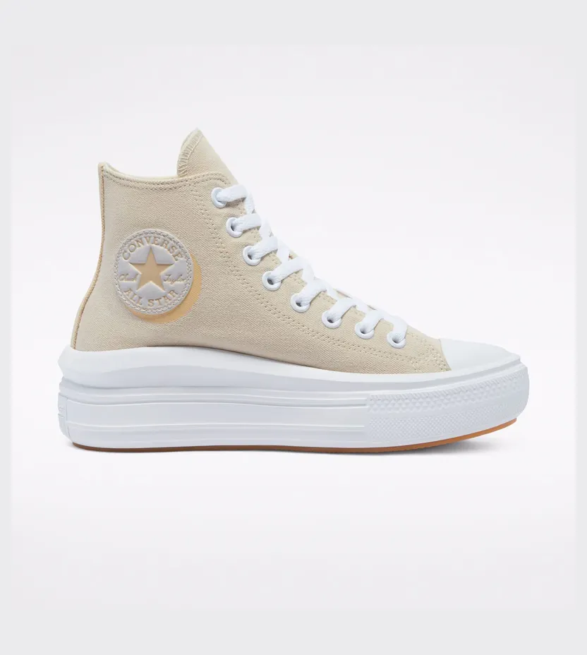 Converse Mono Pastels Chuck Taylor All Star Move High Top Farro/white/sesame (571866C)