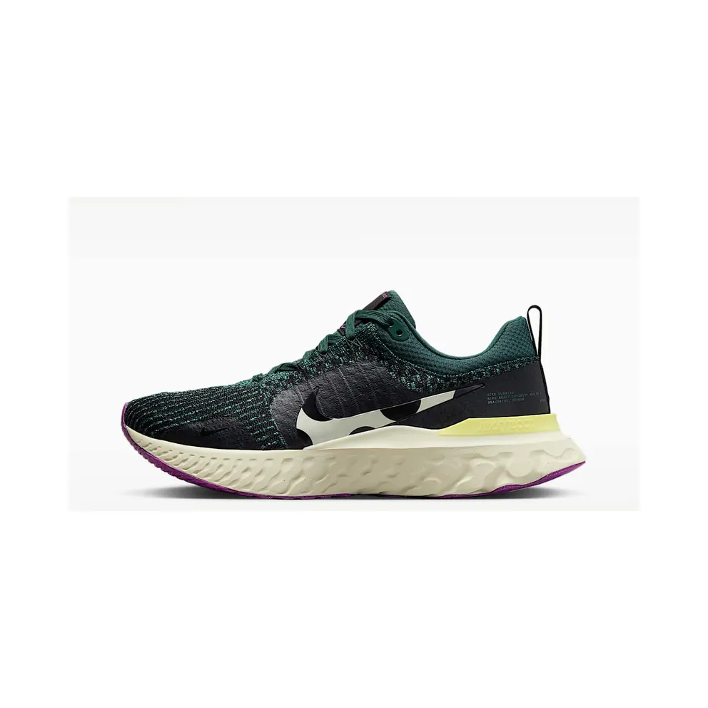 Nike Infinity React 3 “Mineral Teal / Faded Spruce / Fuchsia Dream / Black” (DZ3014-300)