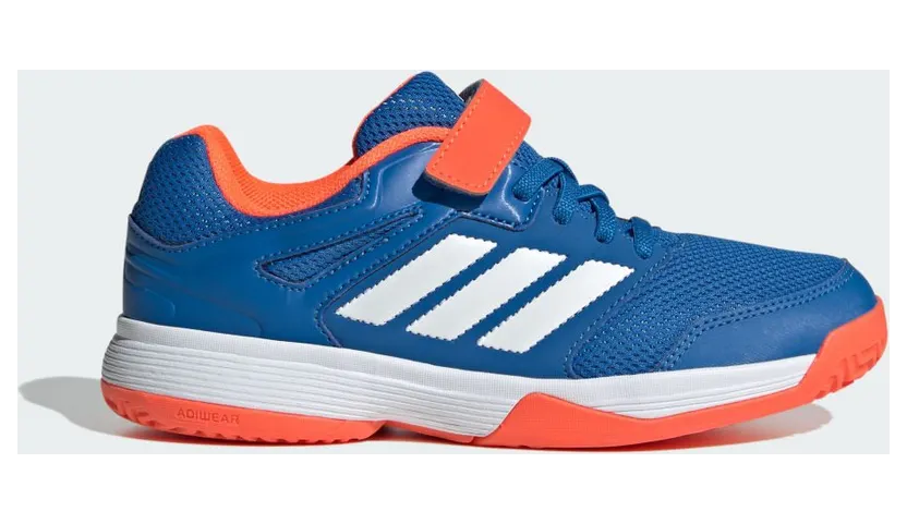 Adidas Speedcourt Indoorsneakers kids Bright Royal / Cloud White / Team Solar Orange (JR1681)