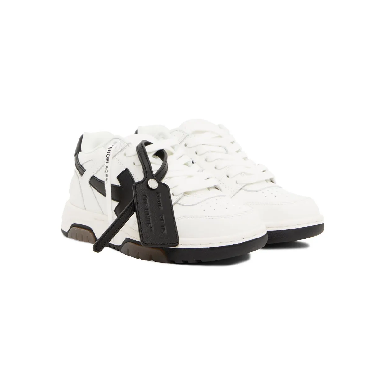 Off-White White & Black Out Of Office Sneakers (OWIA259C99LEA0010110) (4)