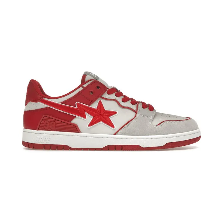 A Bathing Ape Sk8 Sta #5 Red (1K30-191-312-RED)