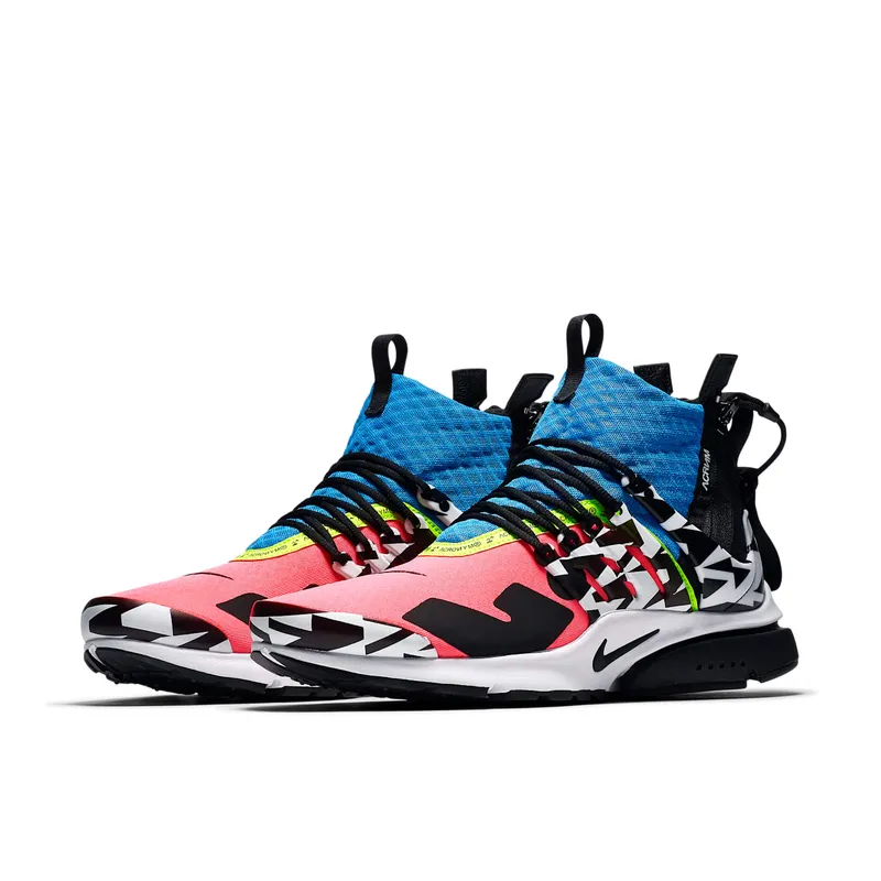 Nike x Acronym Air Presto Mid Racer Pink (2018) (AH7832-600)