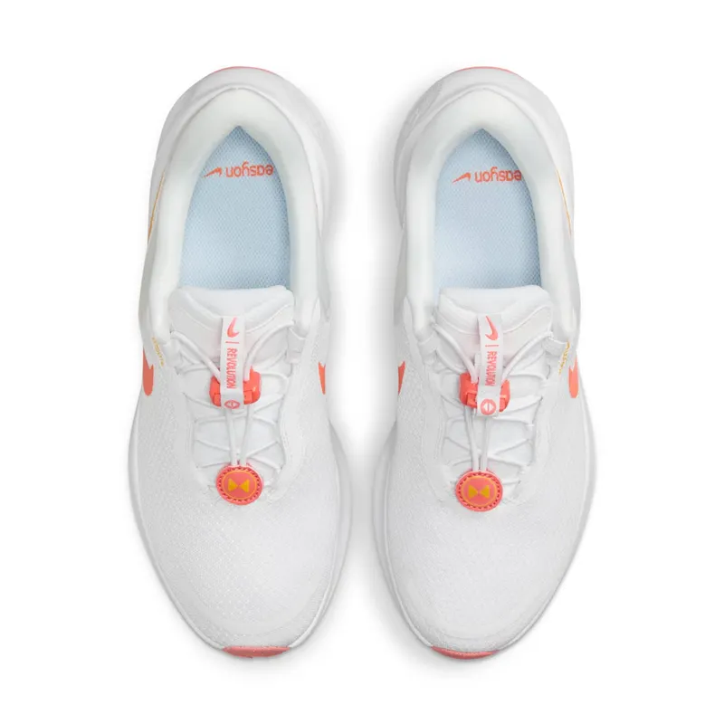 Nike Revolution 7 EasyOn White University Gold Magic Ember (FN7999-100)