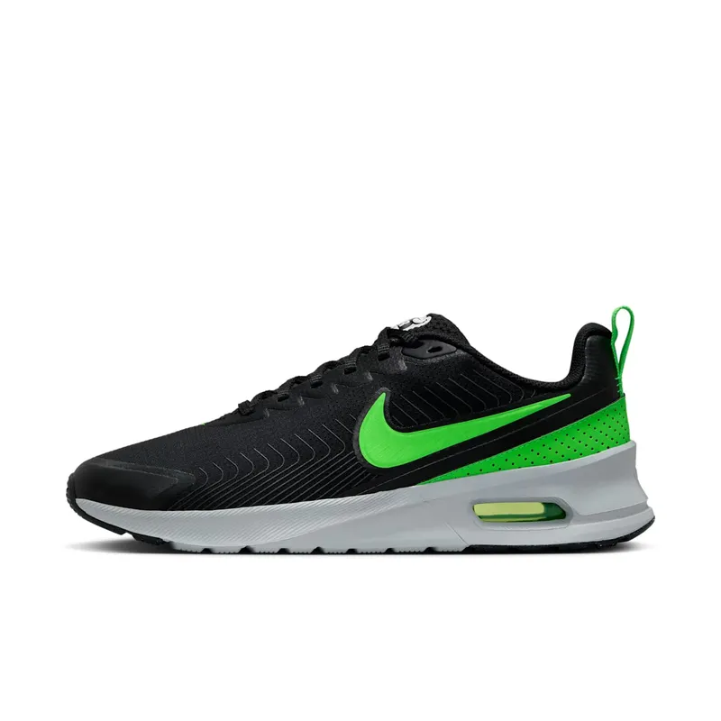 Nike Air Max Nuaxis Black Anthracite Wolf Grey Green Strike (HV5754-010)