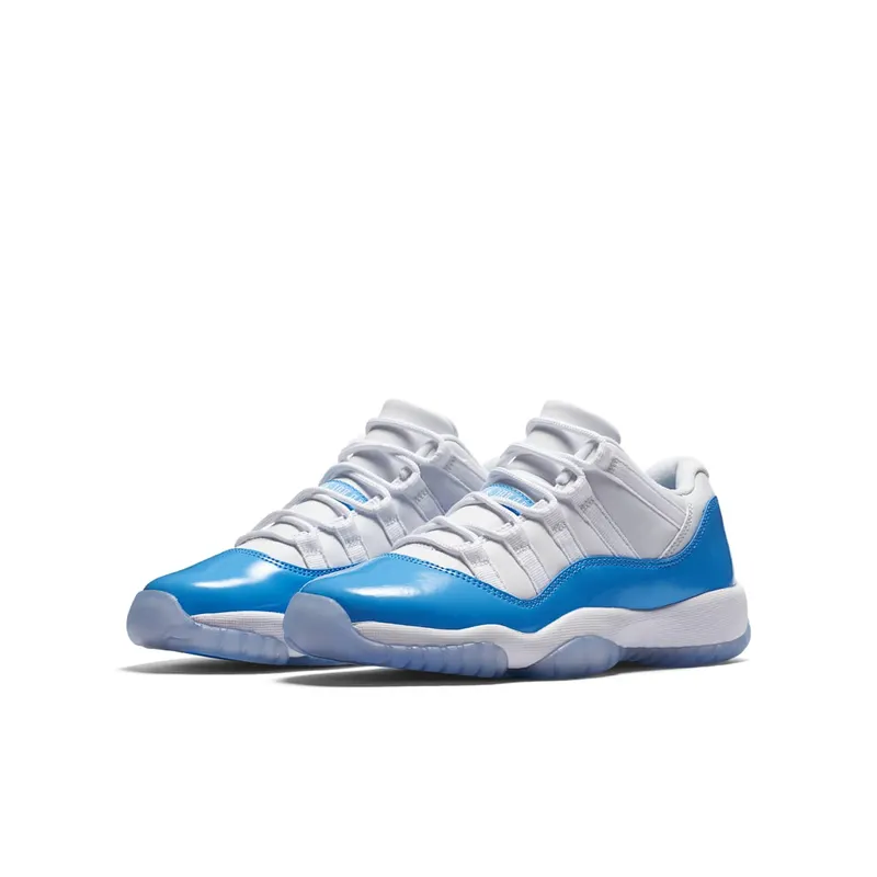 Jordan 11 Retro Low University Blue (GS) White/University Blue (528896-106)