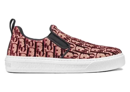 Dior Solar Slip-On Red Oblique