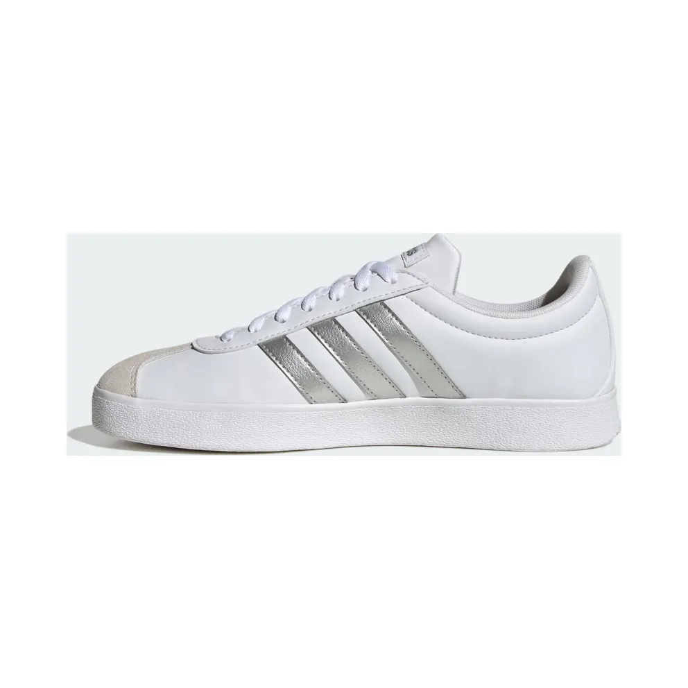Adidas VL Court Base Cloud White / Silver Metallic / Grey One (ID3716)