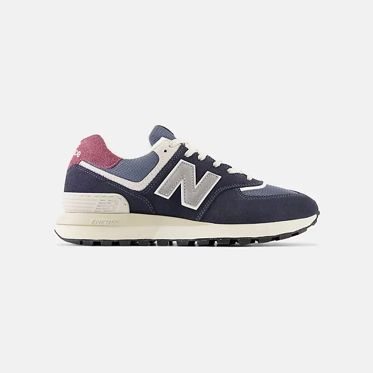 New Balance 574 Legacy Navy Grey Pink (U574LGFN)