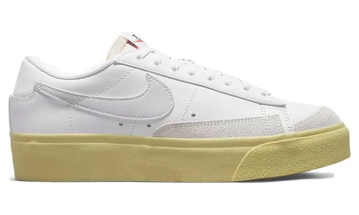 Nike Blazer Low Platform White Lemon Wash (DJ0292-109)