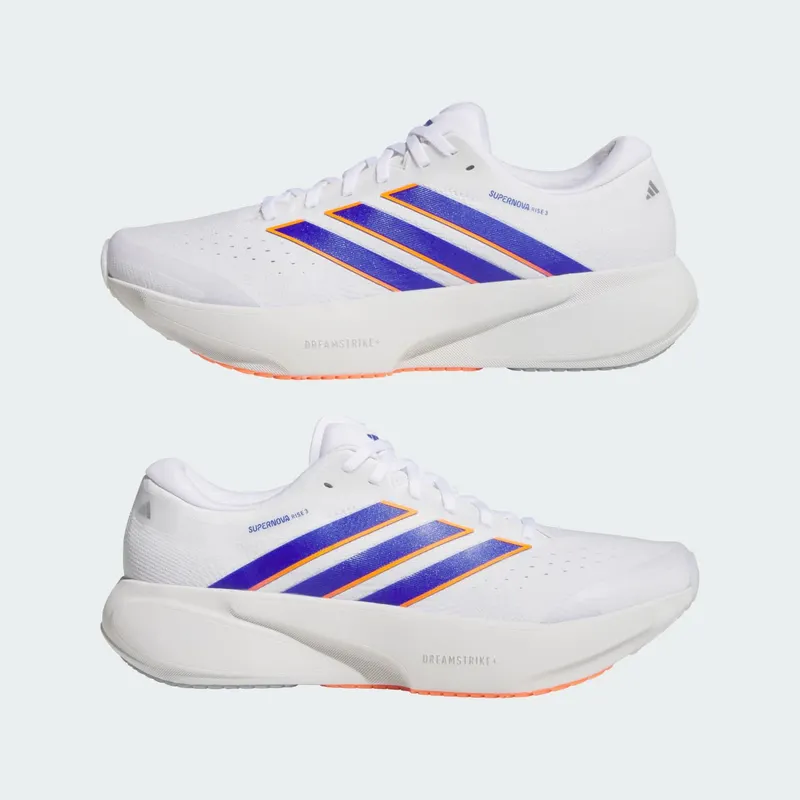 Adidas SUPERNOVA RISE 3 Running Shoes Cloud White / Lucid Blue / Dash Grey (JP8688)