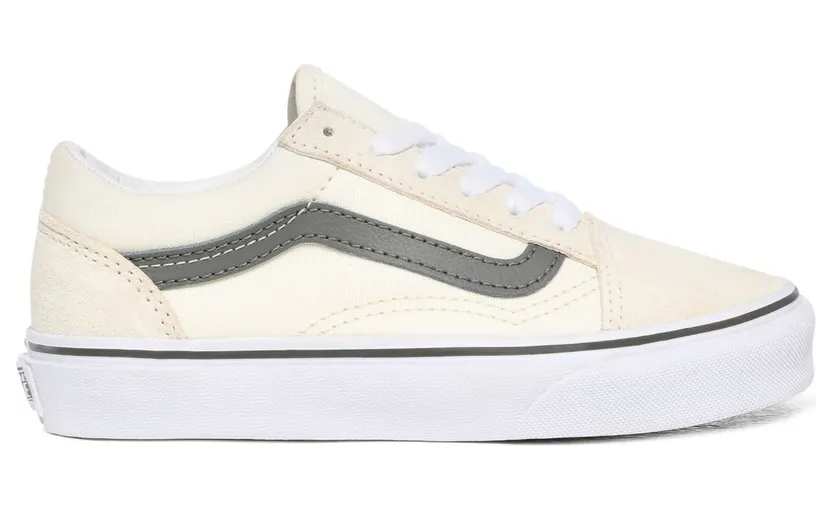 VANS Pop Old Skool Kinderschoenen (Wit)