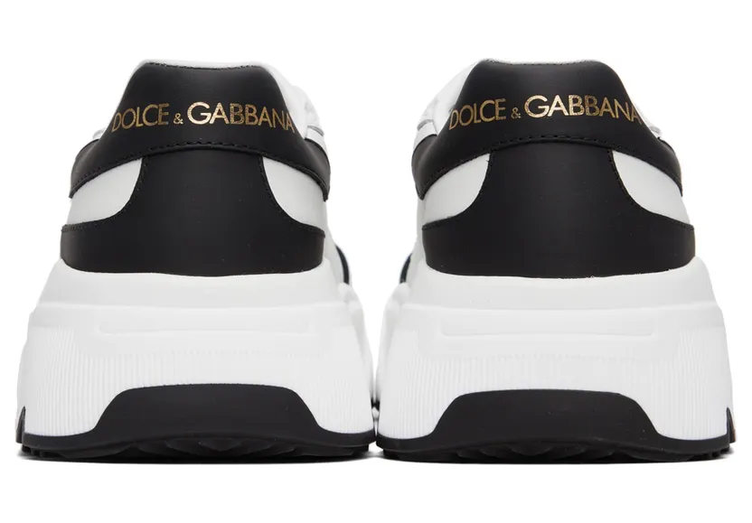 Dolce & Gabbana White & Black Daymaster Sneakers (CK1791 AX589) (4)