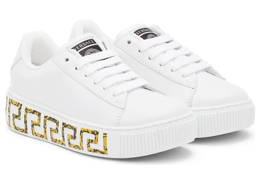Versace White Tribute Sneakers (1000888 1A02196) (4)
