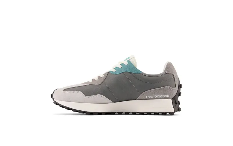 New Balance 327 Black White Light Grey (MS327OD)
