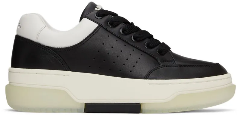 AMIRI Black & White Stadium Low (PS22MFS007-004)